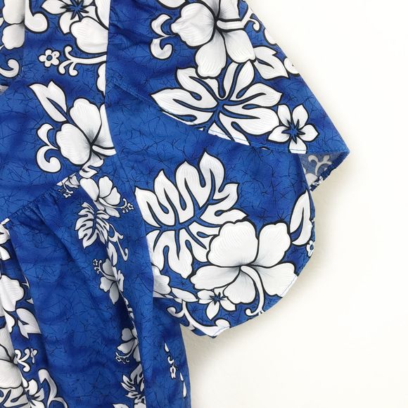 Vintage Hawaiian Togs Floral Hawaiian Midi Dress - Picture 5 of 9